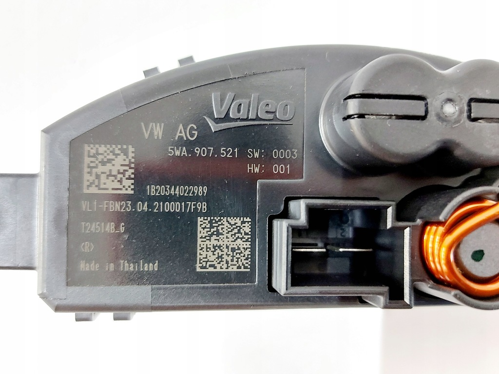 фото №7, Volkswagen оригинальный номер 5wa907521 резистор вентилятор