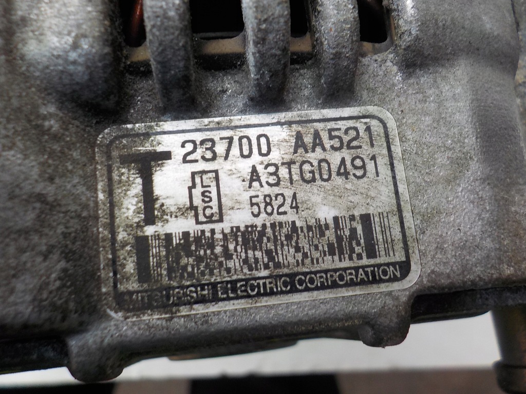 фото №10, Subaru legacy iv forester iii 07r 2.0 2.5 бензин генератор 23700-aa521