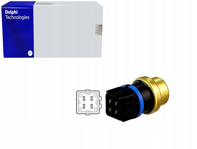 фото №12, Датчик, температура воздуха впускной delphi ts10516