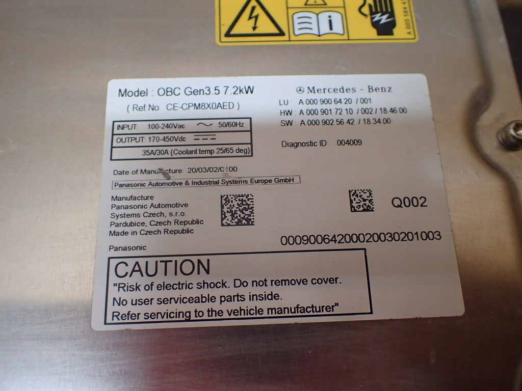 фото №14, Модуль зарядки аккумулятор mercedes a0009006420