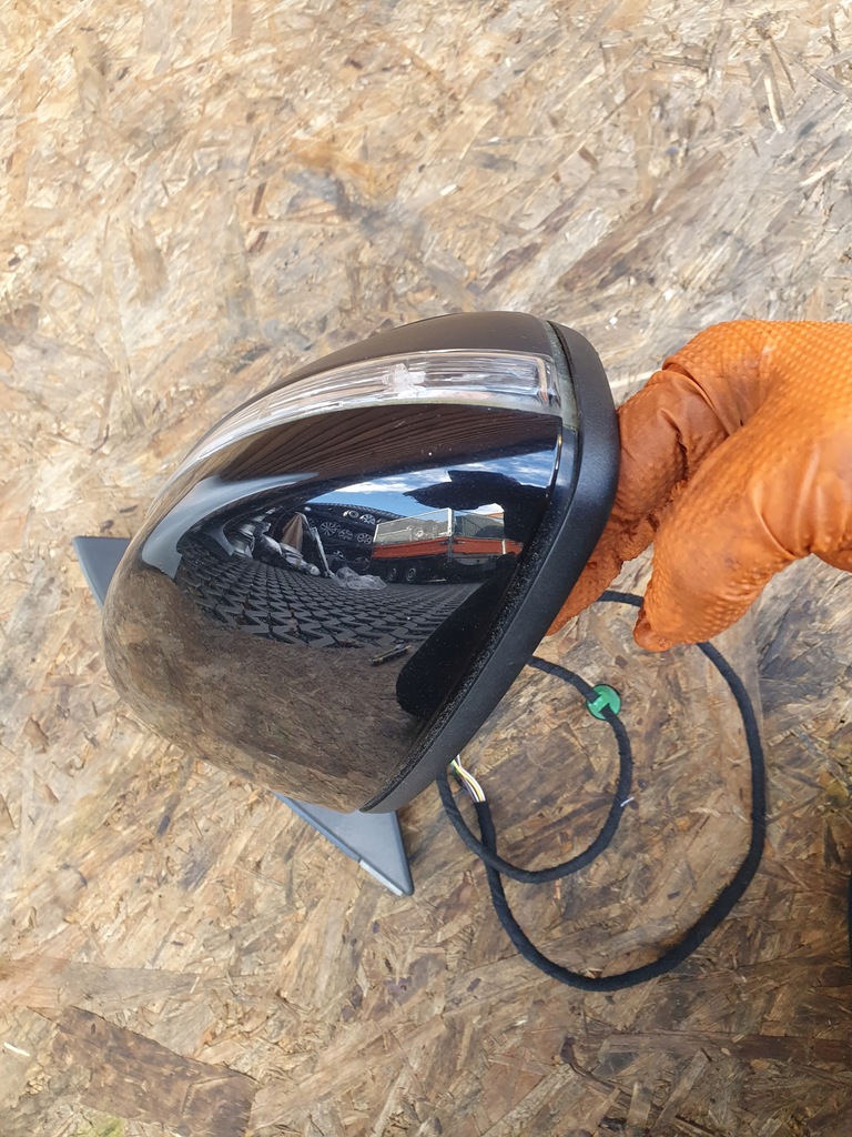 фото №8, Зеркало правое vw passat b7 6 pin europa lc9x