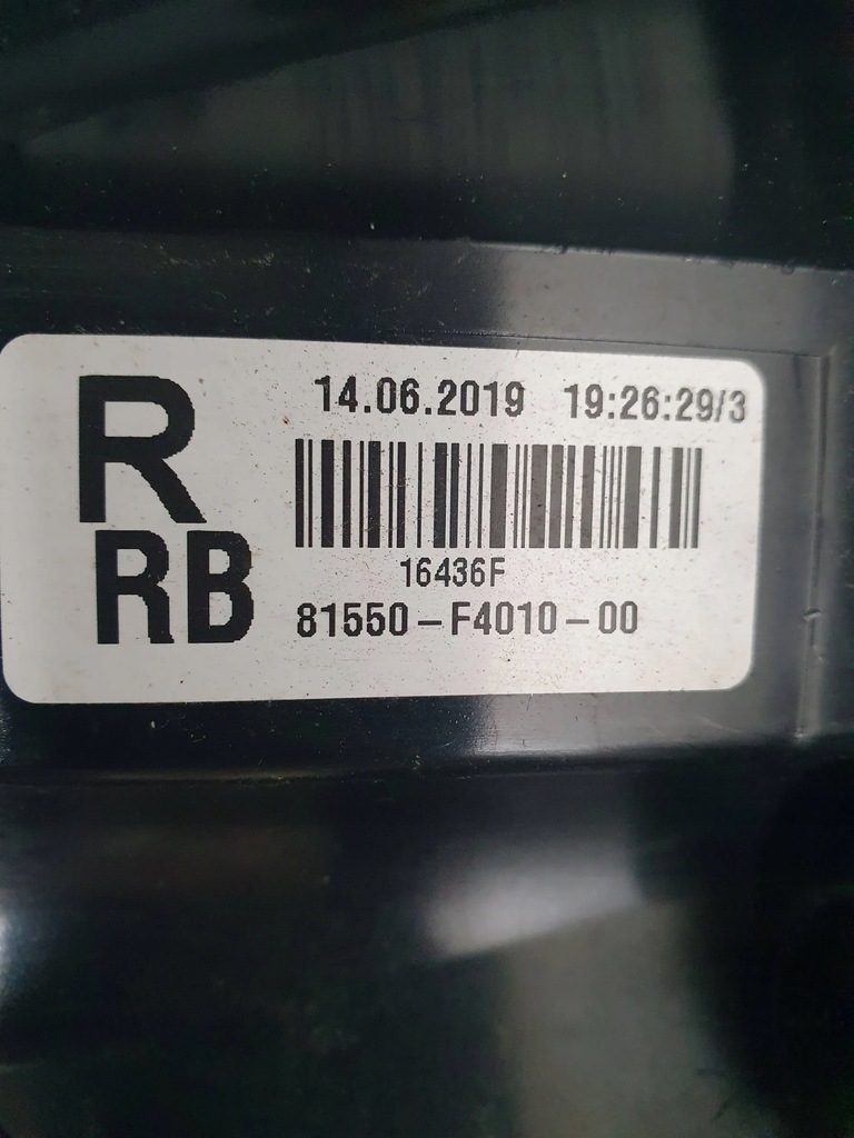 фото №8, Toyota c-hr chr 2016-2019 лампа задняя задняя правая