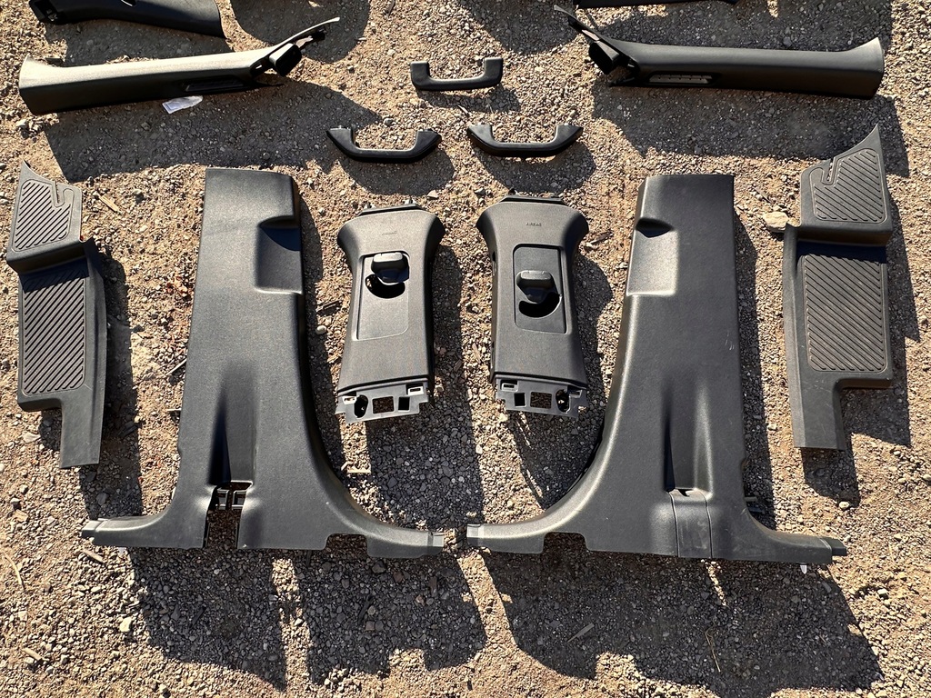 фото №7, Обшивка стойка комплект порог блок двигателя a блок двигателя b ford explorer 2020+