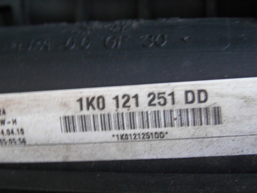 Ремень передний радиатор вентилятор skoda octavia 2 рестайлинг  1.6tdi cay оригинал Оригинал