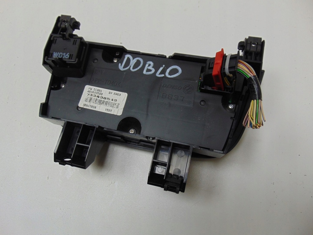 фото №10, Панель управление кондиционера opel combo d fiat doblo ii 2010-15 735498549