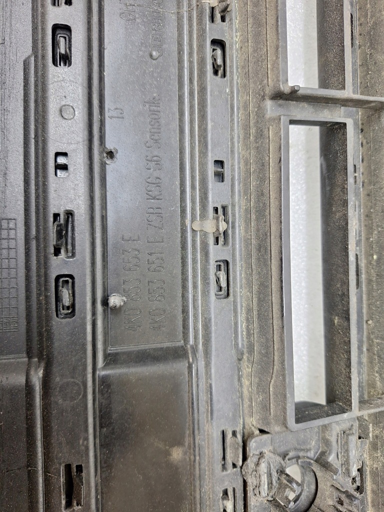 фото №9, Бампер audi s6 c8 4k 4k0 2018-2024 black edition решётка радиатора диффузор решётка радиатора