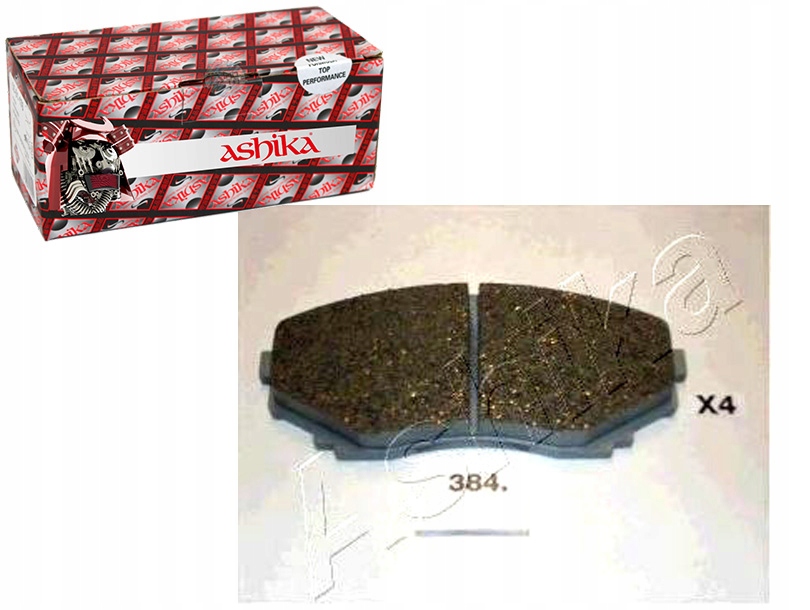 фото №1, Ashika 50-03-384 набор тормозных колодок тормозных, тормоза дисковые