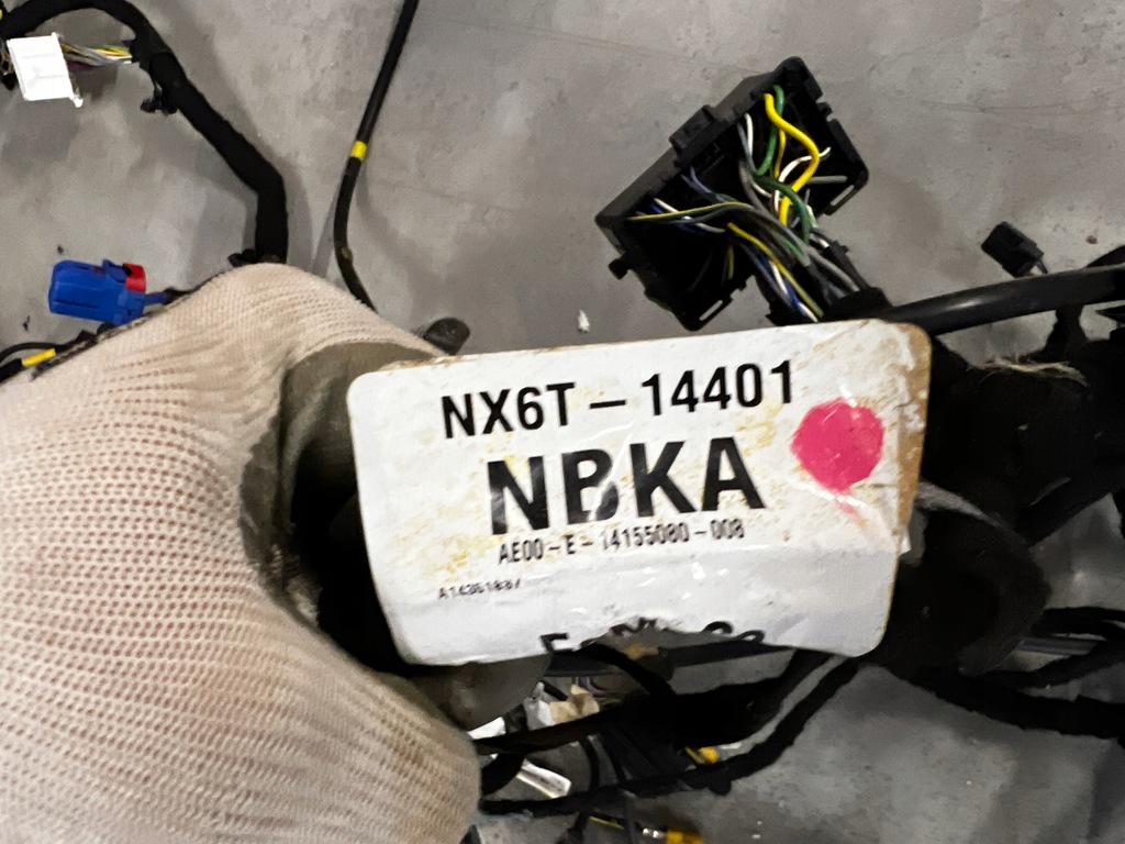 фото №15, Проводка джгут панелі приладової панелі консолі ford escape mk4 1.5 eb