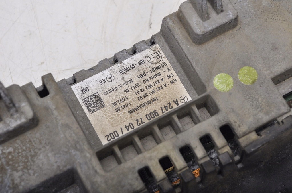 фото №14, Mercedes w177 счетчик приборы a2479007204 uk