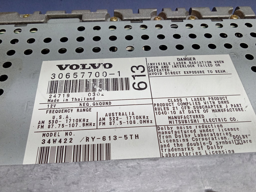 фото №7, Volvo s60 i радио заводской 30657700