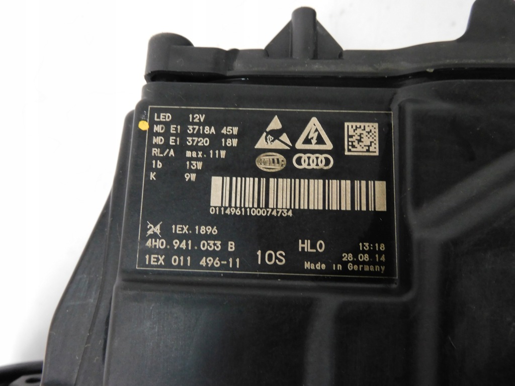 Audi a8 d4 4h рестайлинг  фара правый  левая full led 4h0941034 4h0941033 с Разборки