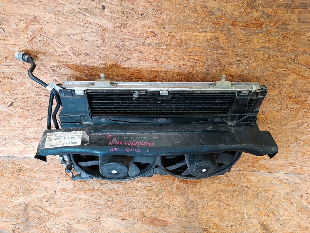 фото №8, Радиатор кондиционера вентиляторы mercedes clk w208 2.3b