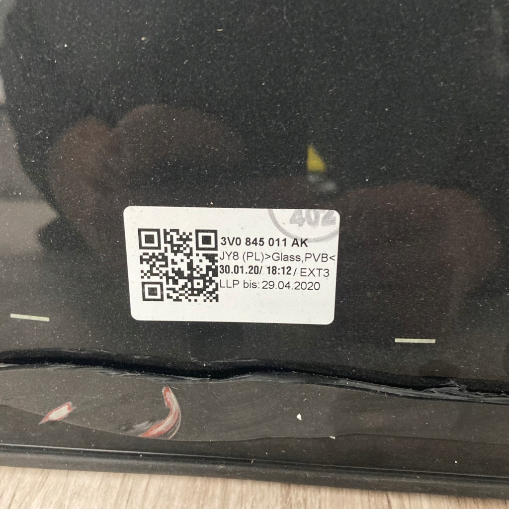 Skoda superb iii 2020 rok скло лобове оригінальна під  датчик 3v0845011ak Ціна