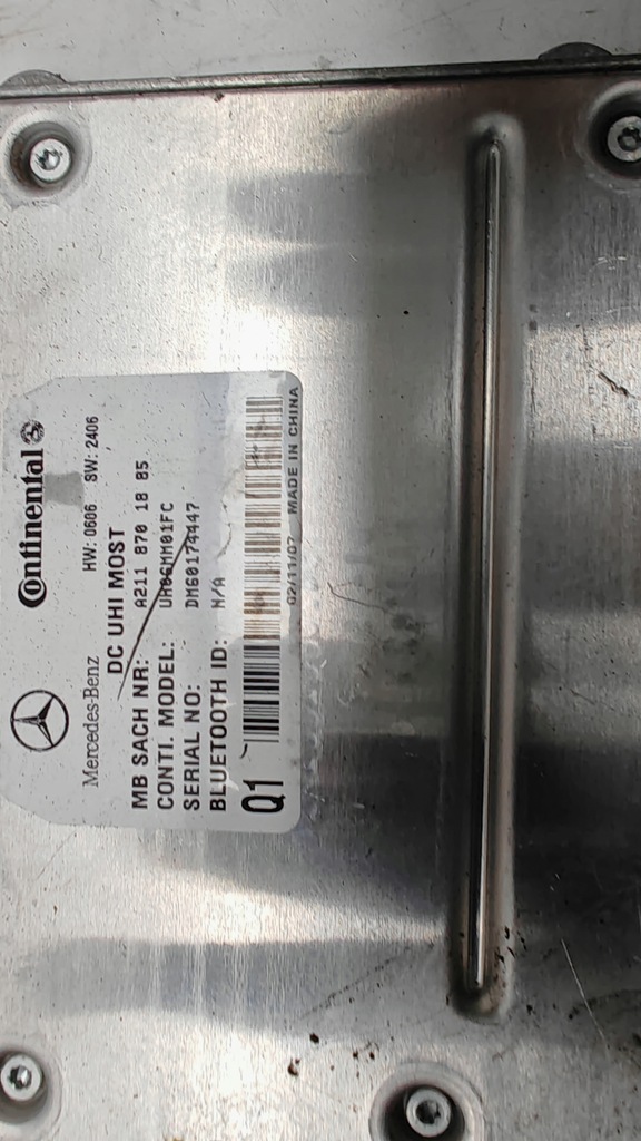 фото №4, Модуль bluetooth mercedes w211 lift cls w219 w251 w164 a2118701885
