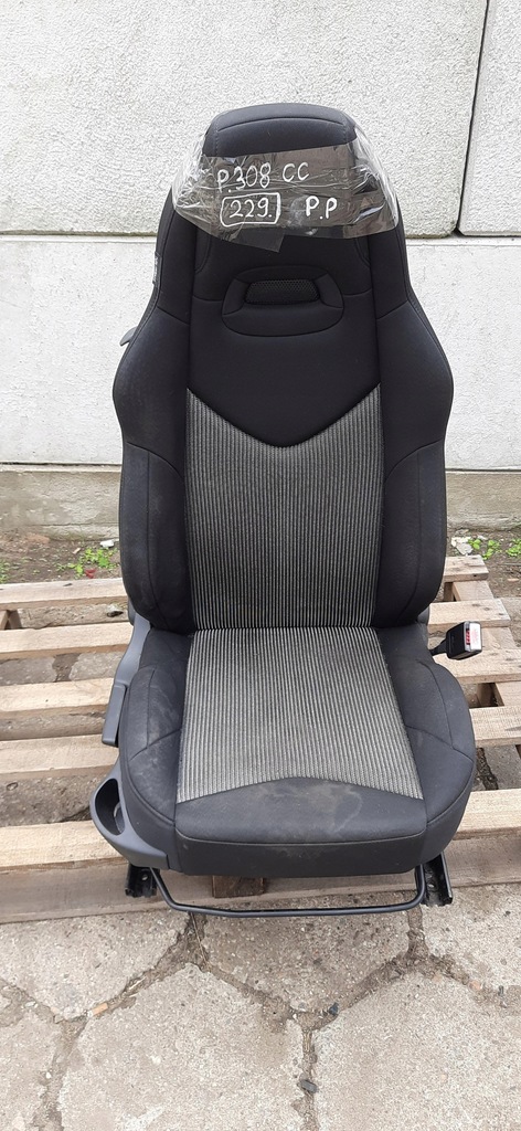 фото №1, Сиденье правый перед подушка безопасности peugeot 308 cc