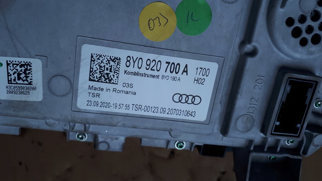фото №7, A3 8y приладова панель прилади лічильник віртуальний 8y0920700a