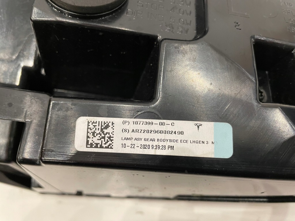 Premium фара левая задний задняя tesla 3 2017-2020r. led 1077399-00-c новая с Разборки