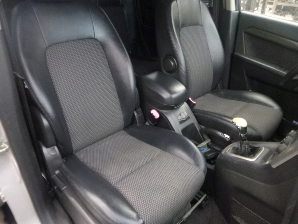 фото №5, Captiva 07- сиденья заднее сиденье полукожа igły 93tys 7-os