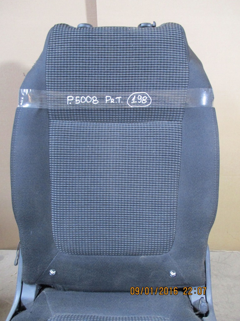 фото №5, Сиденье правый задняя peugeot 5008