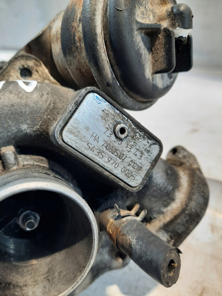 фото №7, Fiat panda ii 1.3jtd турбіна 54351014808