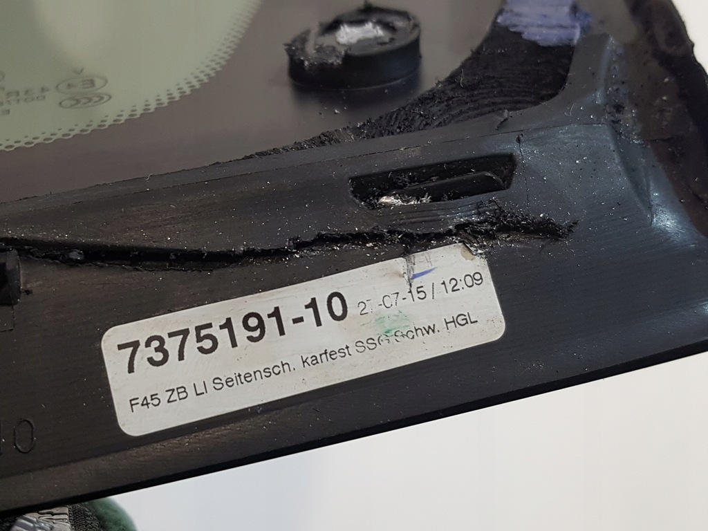 фото №6, Bmw 2 f45 стекло кузов задняя левая m-pakiet 16r.