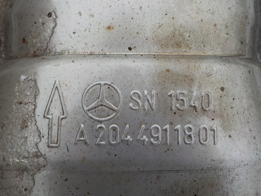 Mercedes w207 купе 09- выхлоп глушитель конечный Оригинал