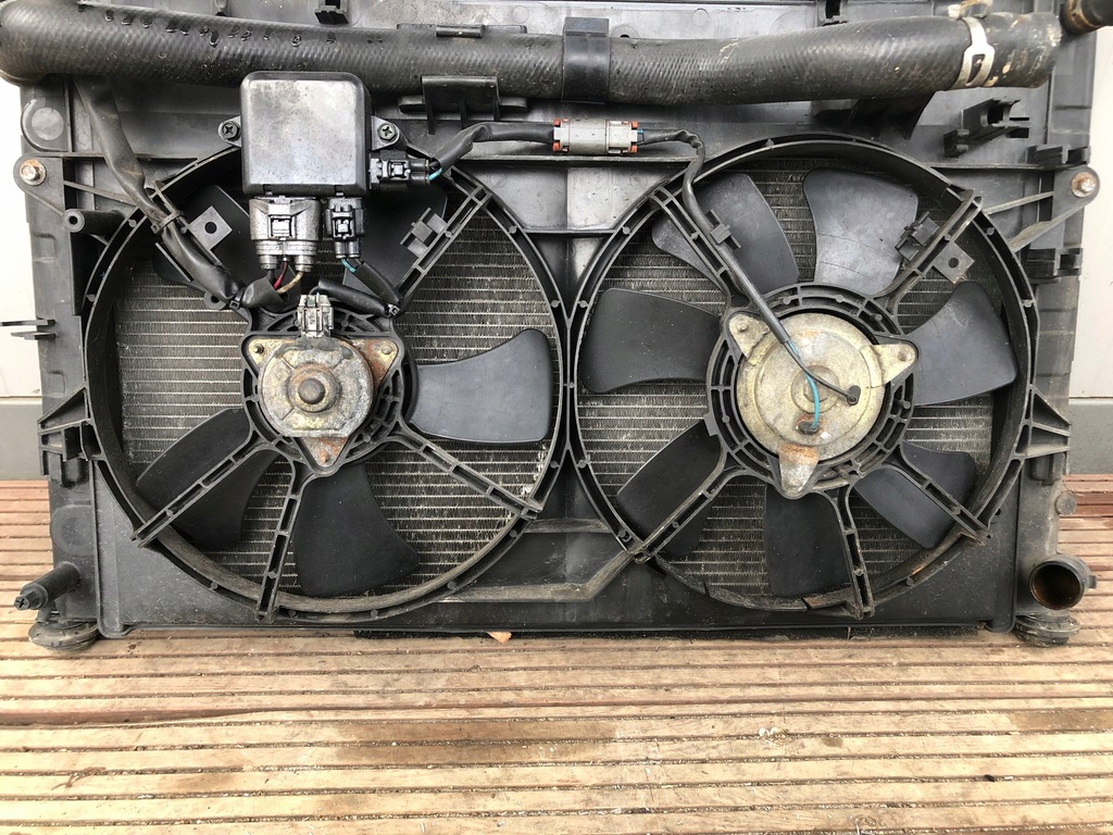 фото №4, Mazda mpv 2.0d pas радіатор вентилятор перед