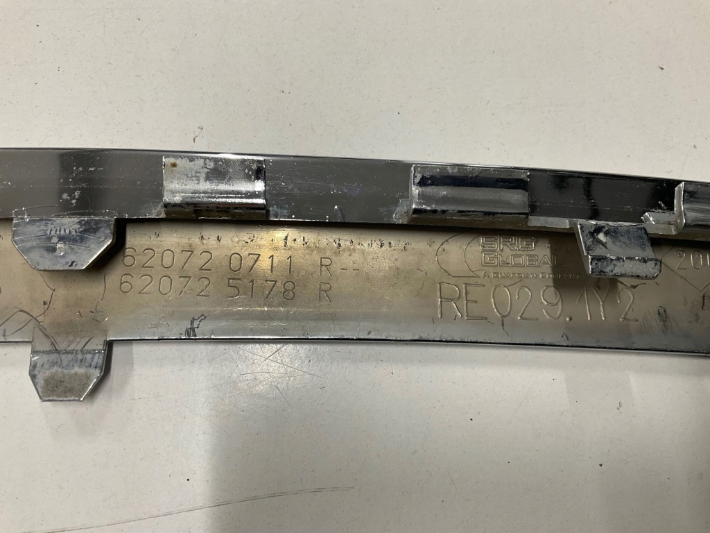 фото №16, Хром решётки бампера renault grand scenic iii/3 lift правый, левый i центральный.