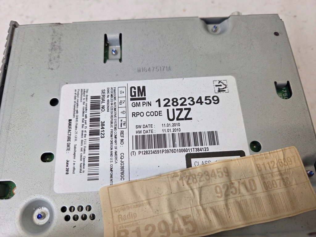 фото №4, Модуль радіо радіопрогравач зчитувач привід дисків saab 95 9-5 ng 10- 12823459