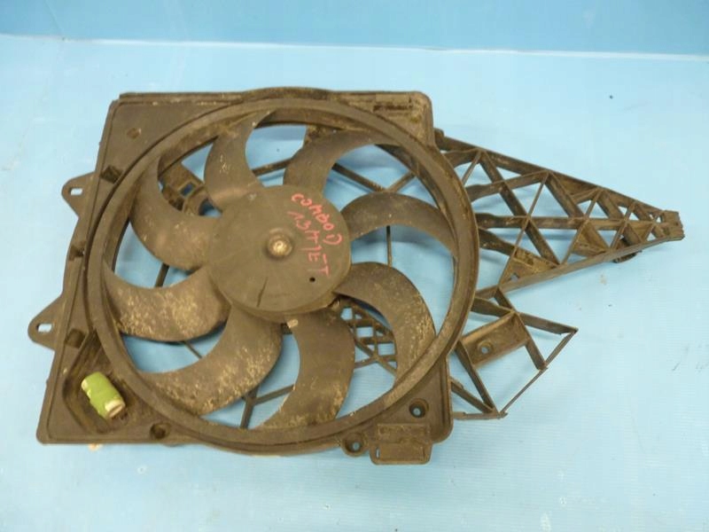 фото №6, Opel combo d вентилятор радіатора 16-