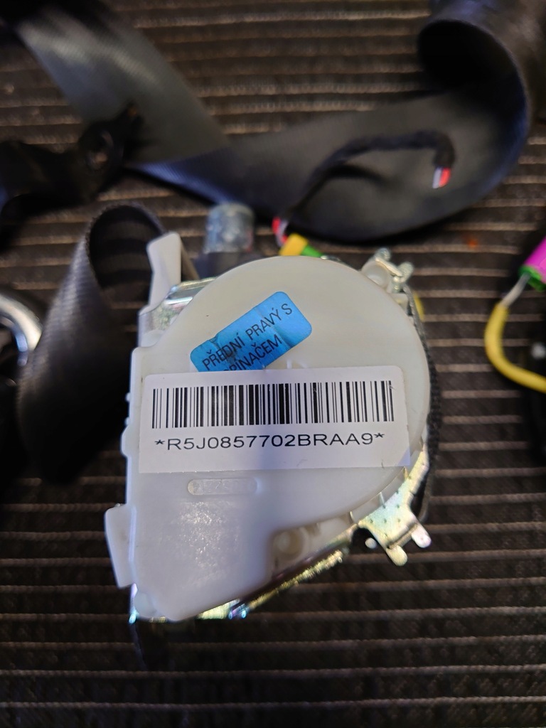 фото №12, Skoda roomster fabia ii lift 10-14 подушка безпеки подушки безпеки натягувачі ремені kpl