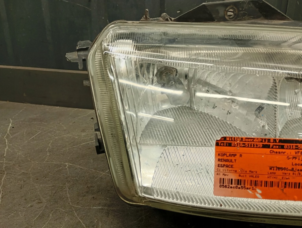 фото №2, 89002587 фара правый renault espace iii lift
