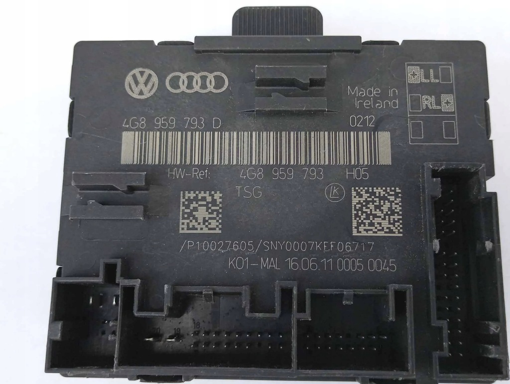 фото №5, Audi a6 c7 модуль блок керування двері лівий перед