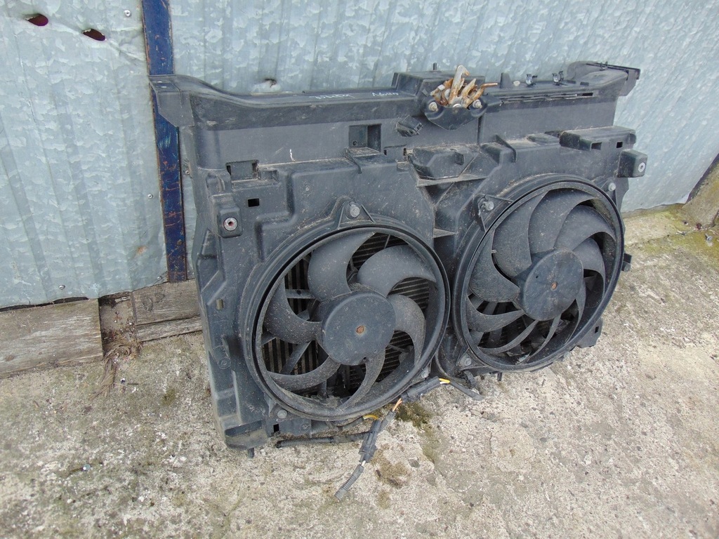 фото №8, Комплект радіатор вентилятор citroen jumpy ii 2007- 1.6 hdi кондиціонер