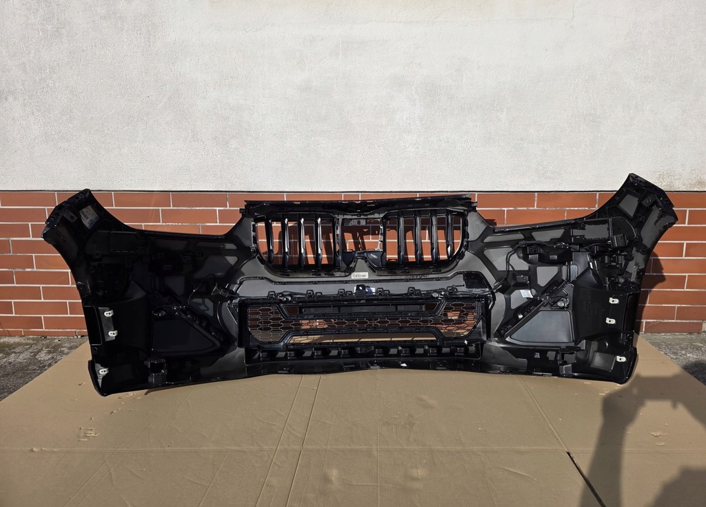 фото №11, Бампер передний bmw x1 u11 m набор новый 6xpdc жгут kompletny чёрный eu