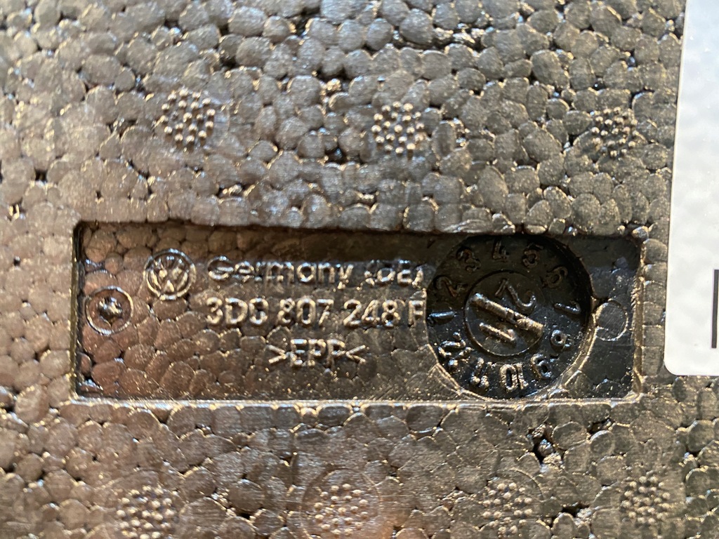 фото №11, Vw phaeton 3d0 піна абсорбер бампера перед 3d0807248f