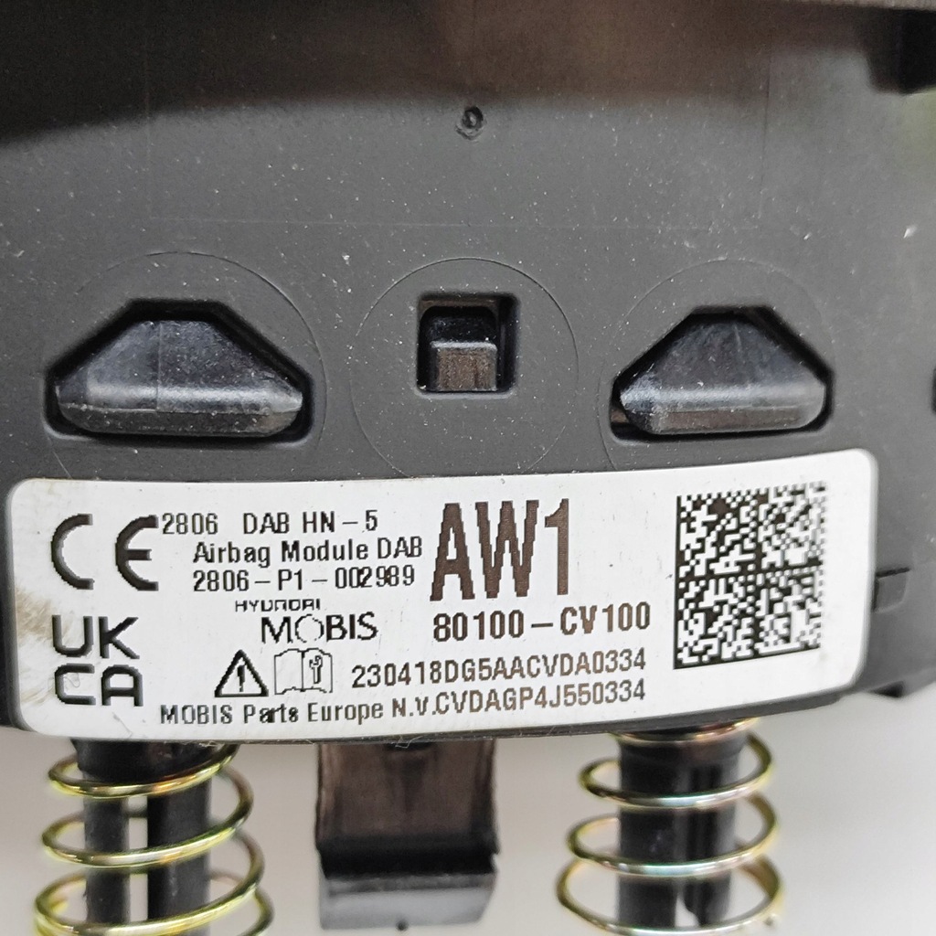 фото №6, Kia ev6 2021 подушка повітряна подушка безпеки керма