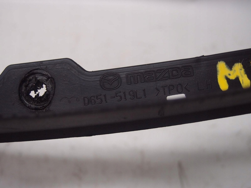 фото №7, Молдинг бампера лівий перед mazda 2 de d651-519l1