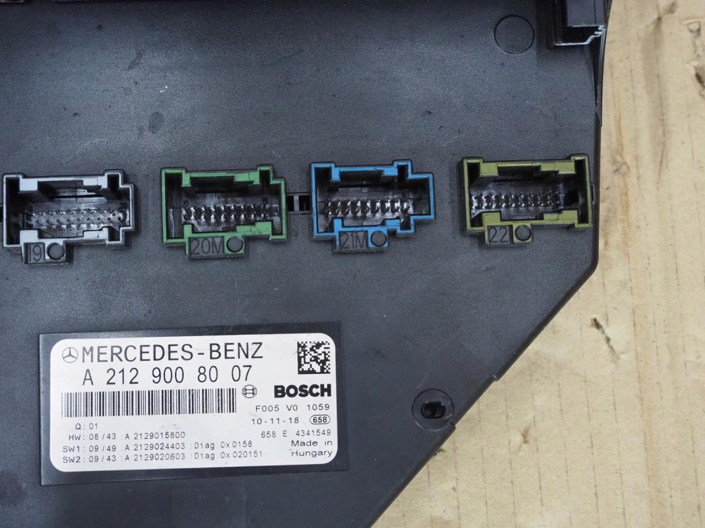 Модуль sam bsi mercedes w212 w218 2129008007 Недорого
