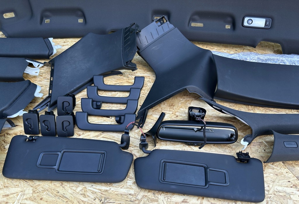 фото №8, Стеля комплект czarna s-line панорама стійки ліхтарі шторка audi q5 8r0