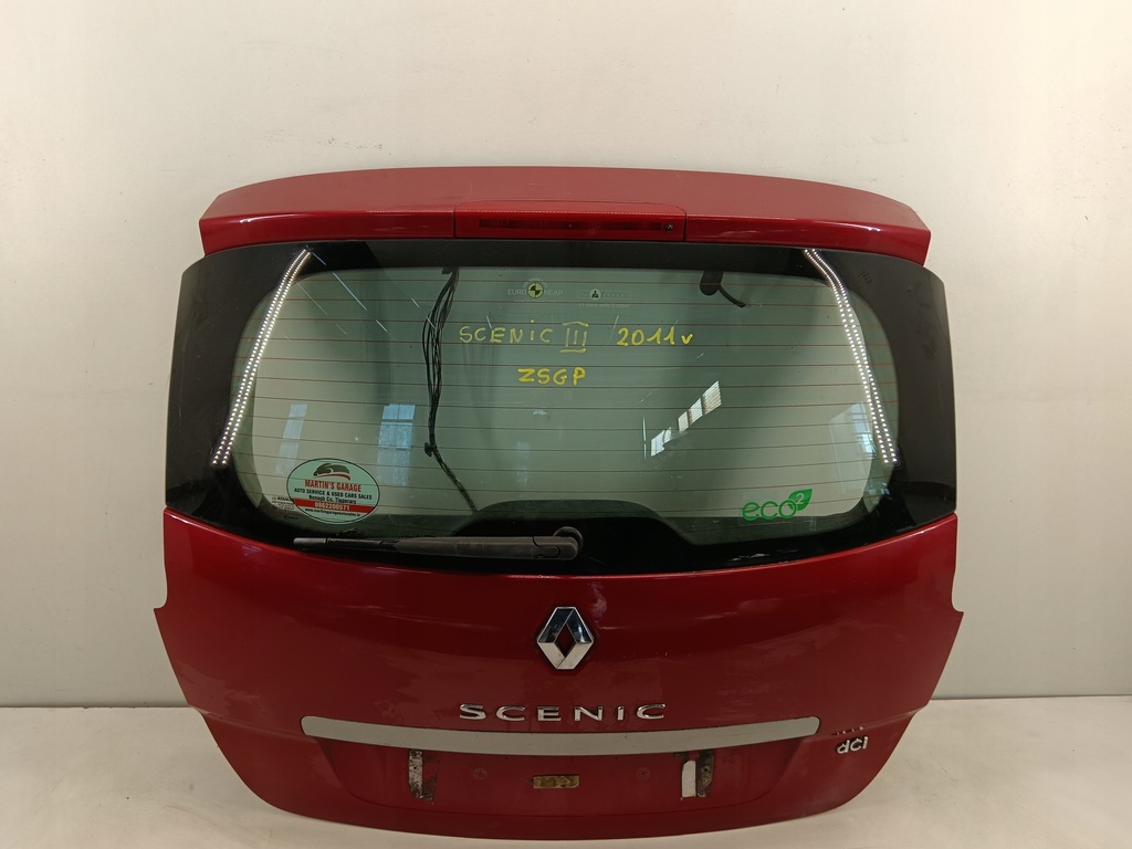 фото №1, Крышка багажника багажника задняя renault grand scenic iii 08-12 zsgp