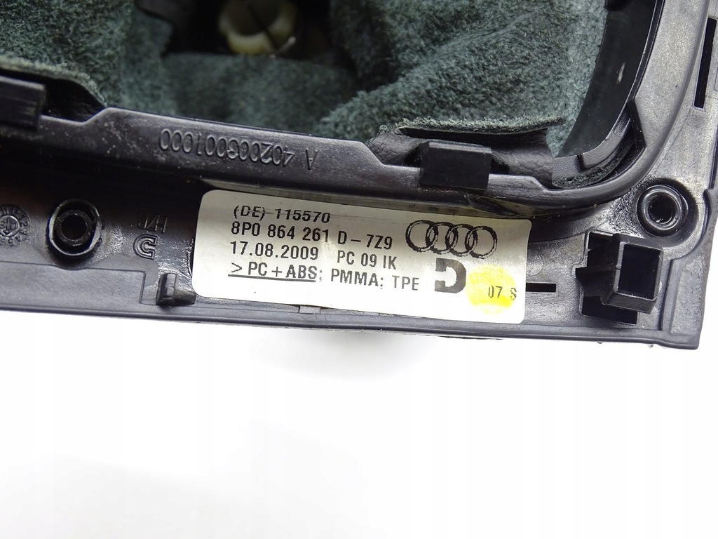 фото №10, Ручка + чехол домкрата переключения передач audi a3 8p lift 8p0863279a 6 передача