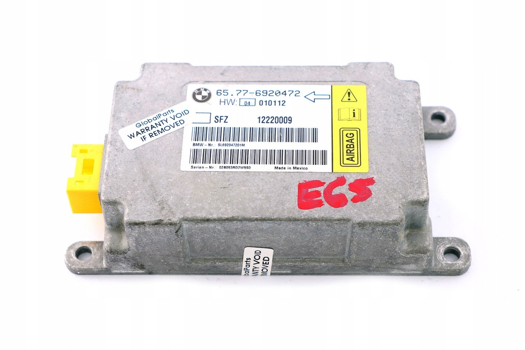 фото №1, Датчик подушок подушка безпеки bmw оригінальний номер 6920472