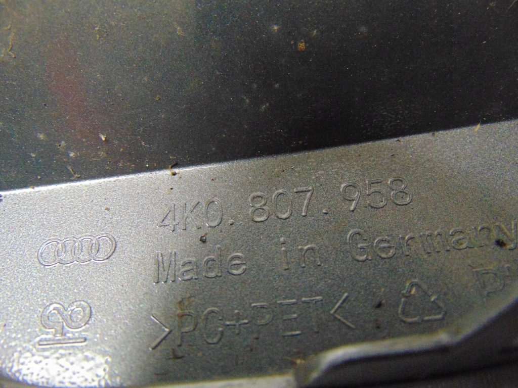 фото №10, Решітка w бампер права перед audi a6 c8 s6 lift s-line 4k0807958