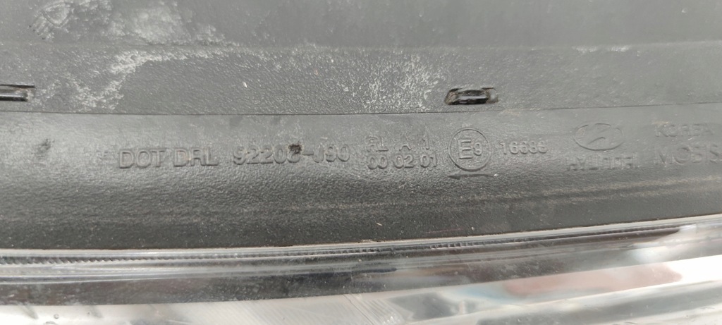 фото №4, Протитуманна фара правий led drl hyundai kona 17-20