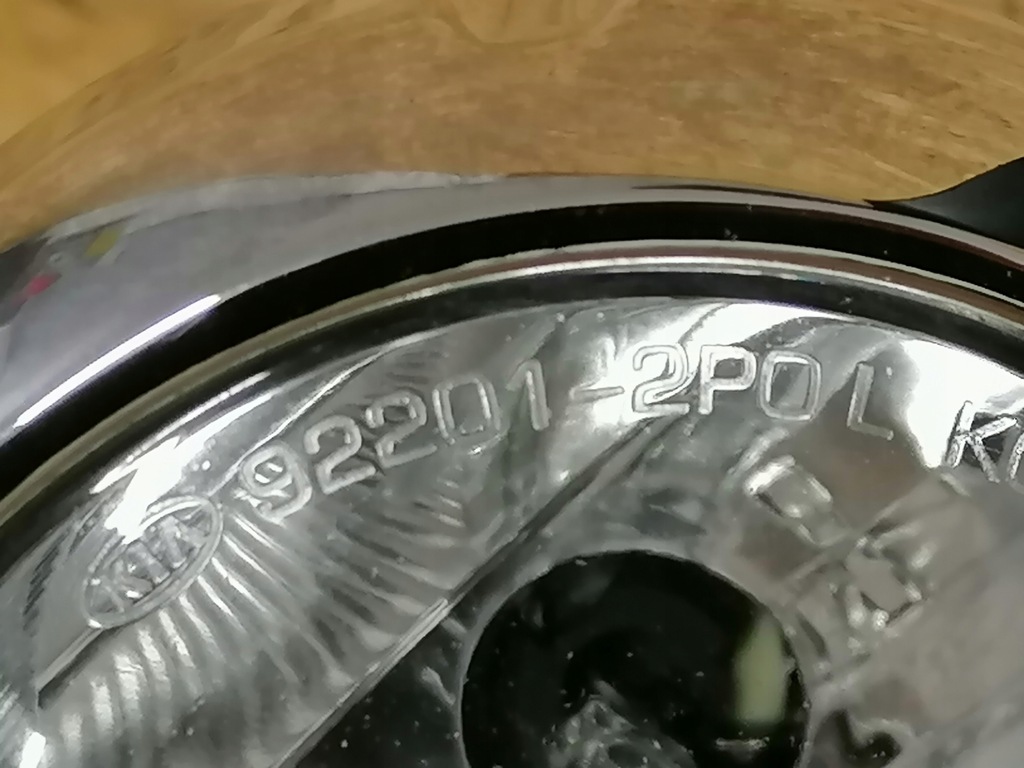 фото №8, Kia sorento ii 09- противотуманная фара левый перед 92201-2p0