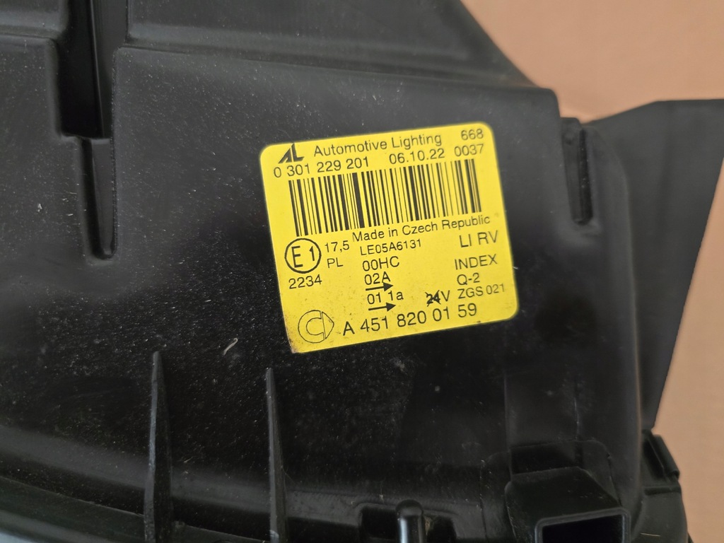 фото №10, Smart fortwo лампа перед передня ліва a4518200159