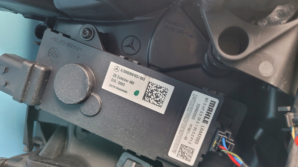 фото №9, Mercedes w206 отопитель воздуходувка a2548305701