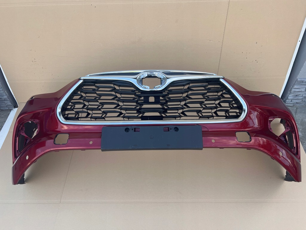 фото №1, Toyota highlander iv 4 бампер передній перед 2020-