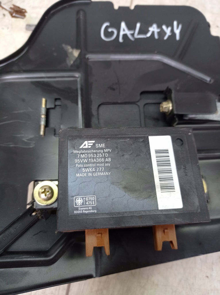 фото №5, Sharan galaxy alhambra 95-00 1.9 tdi 0281001251 набір стартовий блок керування